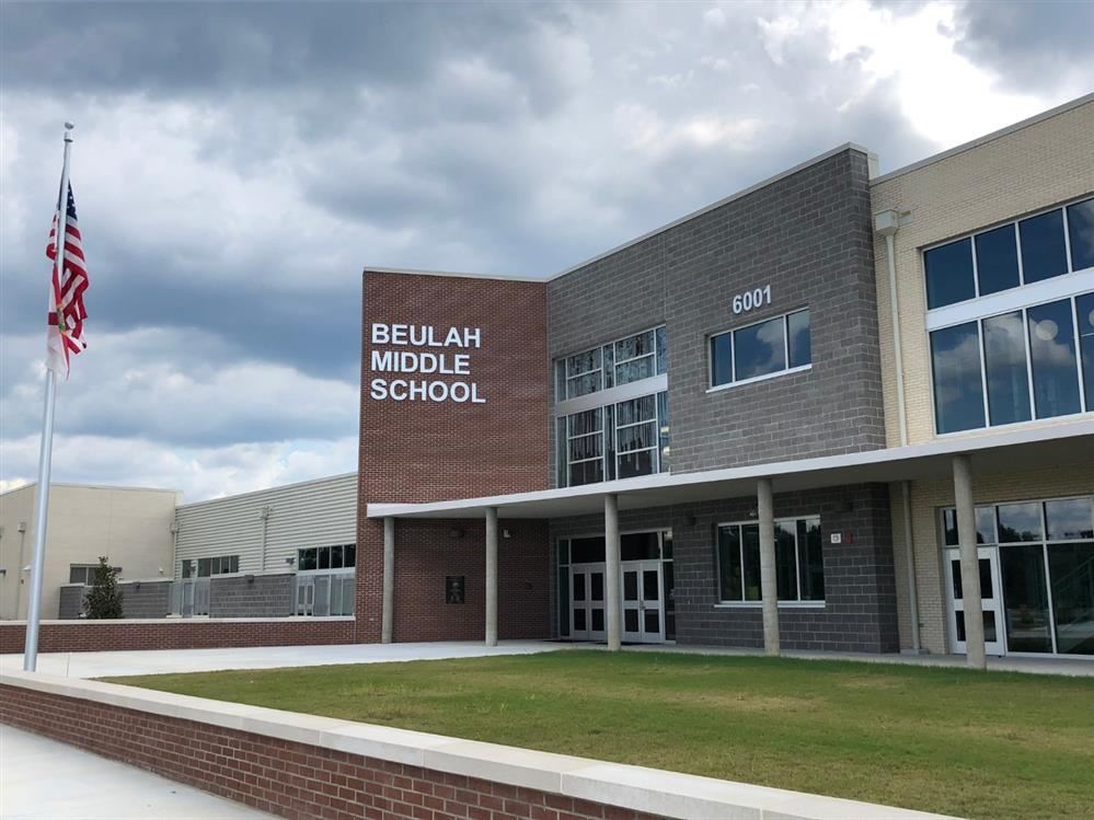 Beulah Middle Flagpole